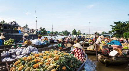 7 DAYS MEKONG CRUISE: SAIGON – CAI BE – SA DEC – LONG XUYEN – CHAU DOC – PHNOM PENH – SIEM REAP – ANGKOR
