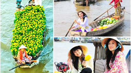 Mekong Eco Tour: Cai Rang Floating Market, small Canal and Fruit garden (Code: CR-S16)