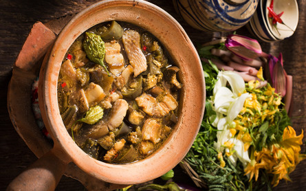 Fermented fish hotpot- MEKONG ECO TOUR
