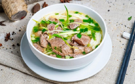 Pho, a Vietnamese noodle dish