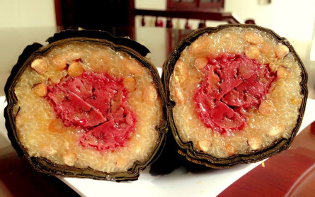 Banh Tet, a traditional rice cake in Mekong Delta and south Vietnam- MEKONG ECO TOUR